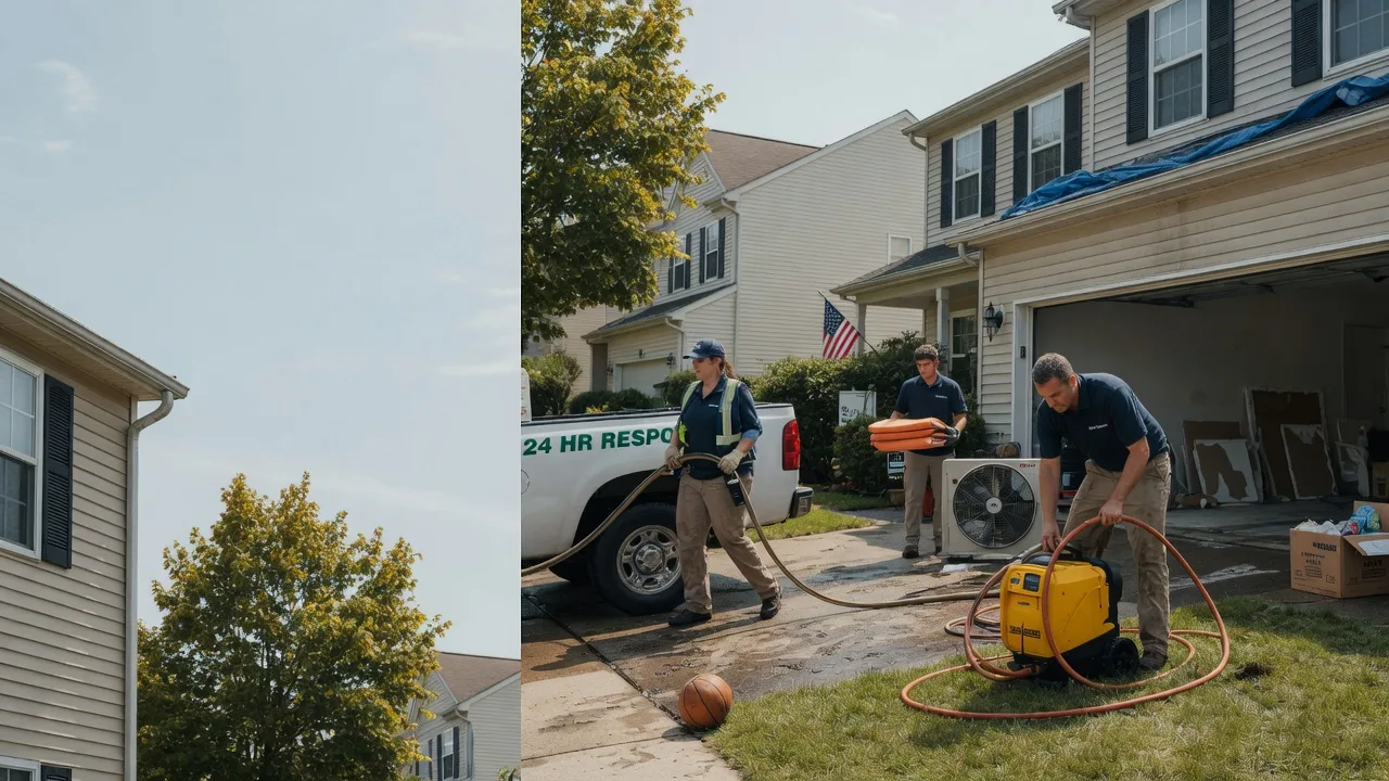 Emergency Water Damage Restoration in Bascom, OH near me
